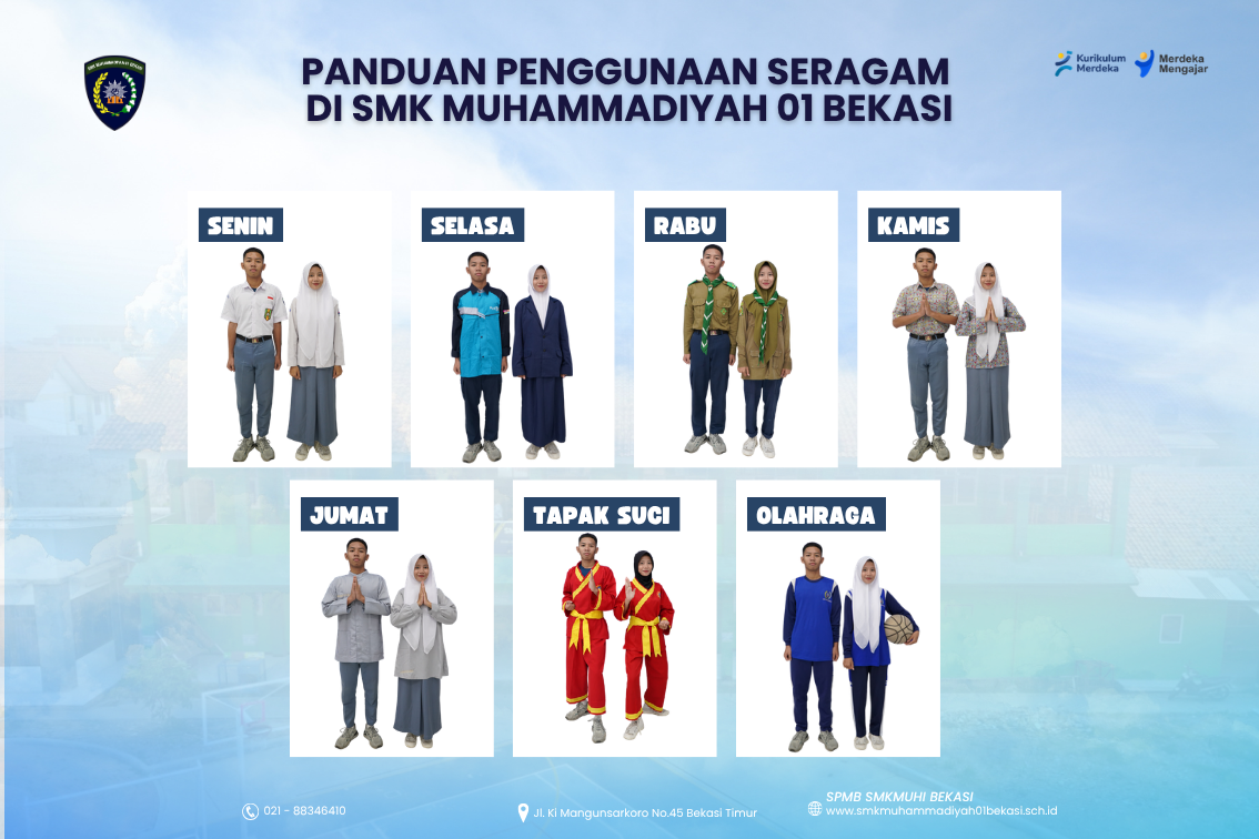PANDUAN PENGGUNAAN SERAGAM